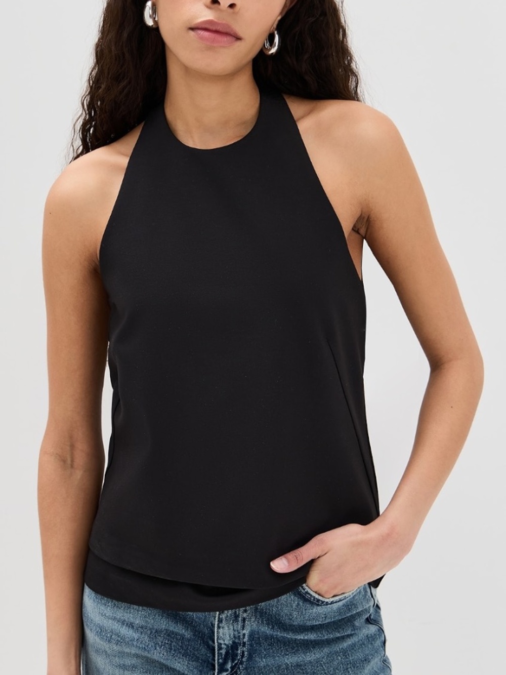 NWT Rag & Bone Irina Snap Halter Top